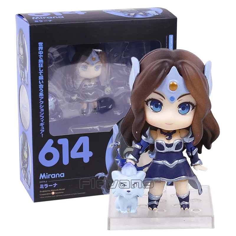 

DOTA 2 Mirana # 614 Nendoroid PVC Action Figure Collectible Model Toy Doll