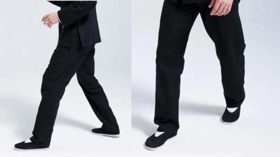 Zooboo кунг-фу Спортивные штаны Хлопок Тай Чи крыло Чун китайские традиционные боевые искусства уличные дышащие свободные брюки