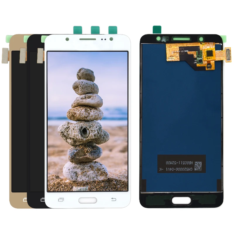 Skup Jasność regulowany LCD do samsunga J5 2016 SM J510F J510FN J510M J510Y J510G J510 wyświetlacz LCD + montaż digitizera ekranu dotykowego
