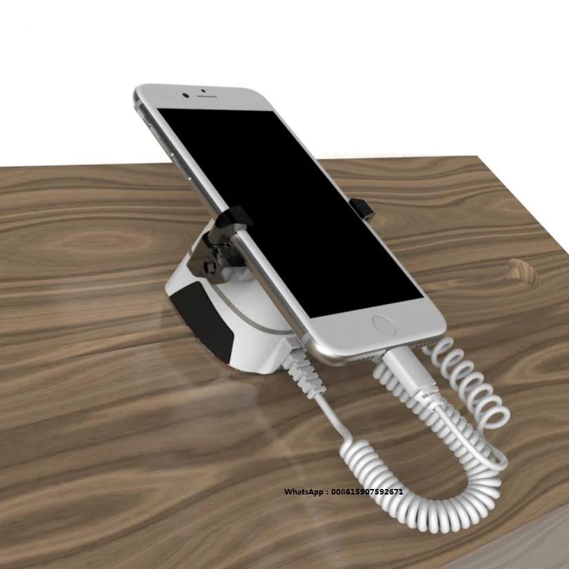 cell_phone_display_holders_secure_with_alarm_and_Micro_lightning_charger_line_for_iphone_android_anti_theft