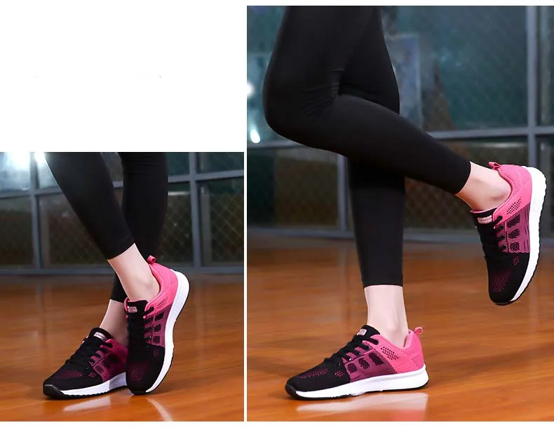 2018 - Women- casual- shoes- fashion- breathable- Walking -mesh- lace- up- flat -shoes -sneakers- women - tenis- feminino- Fast -delivery (30)