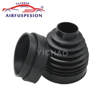 Bota nova de borracha da bota da suspensão dianteira do ar para lr3 lr4 discovery 3 4 range rover sport rbg500010 rnb501580 2005-2013