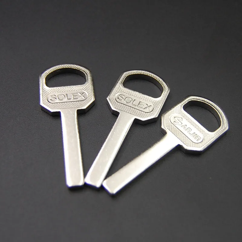 Слесарные принадлежности YP501 Заготовка ключа, 2,8 мм толщина пустые ключи [18 шт./лот]