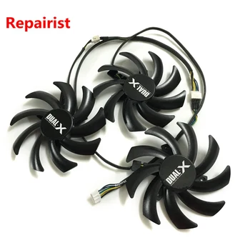 

3Pcs/set FD7010H12S Graphics Card Fan Sapphire R9-290 VGA Cooler For RADEON R9 290 Tri-X OC Video Card Cooling