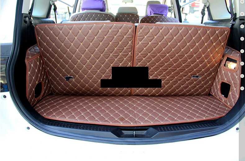 Волокна кожи багажник автомобиля коврик для mazda Premacy mazda5 2010- 2013 автомобильные аксессуары