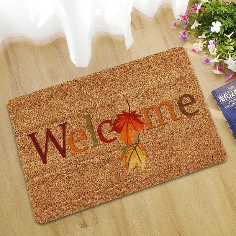 Custom Make Letters Print Entrance Welcome Mats Rubber Front Door Mat Outdoor Hallway Kitchen Bathroom Rugs Floor Mat and Carpet Custom Make Letters Print Entrance Welcome Mats Rubber Front Door Mat Outdoor Hallway Kitchen Bathroom Rugs Floor Mat and Carpet