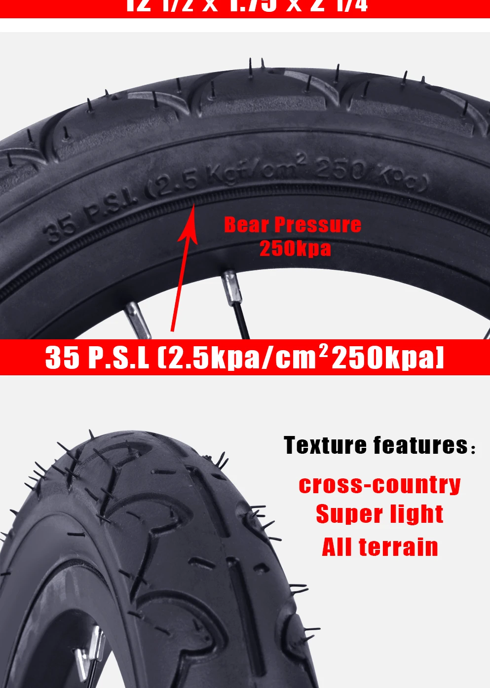 Discount BXT Ultra Light 12inch wheelset  aluminum alloy wheels with tire for Small kids bike wheelset bicycle part Children accessories 5