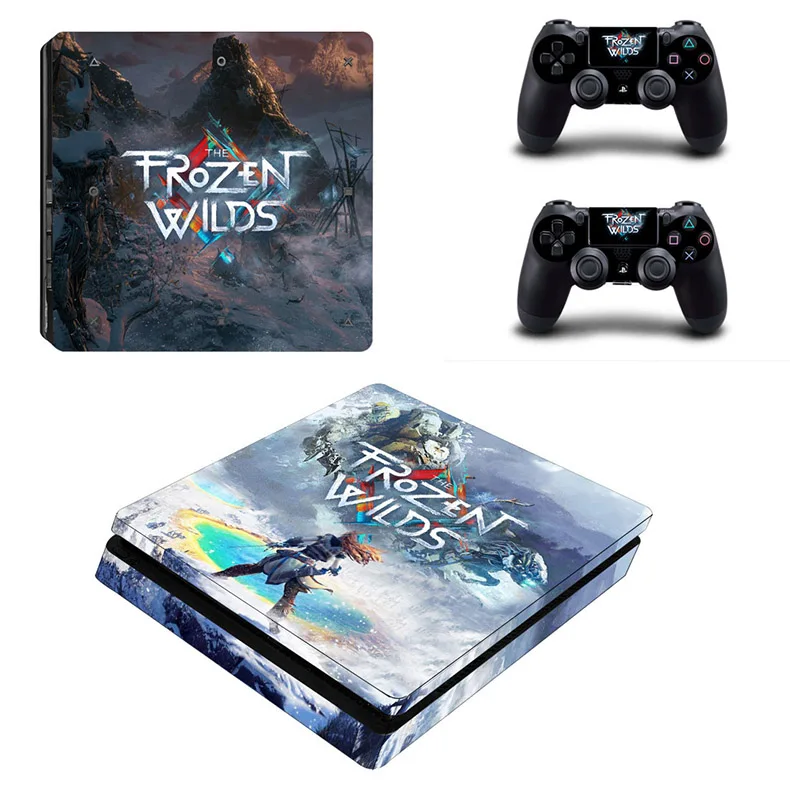 Horizon Zero Dawn PS4 тонкая игровая станция 4 Тонкая наклейка s Vinilo наклейка для sony Playstation 4 тонкая консоль и контроллер