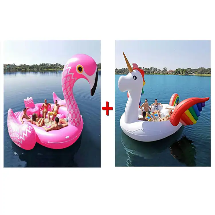 giant inflatable flamingo 10 feet