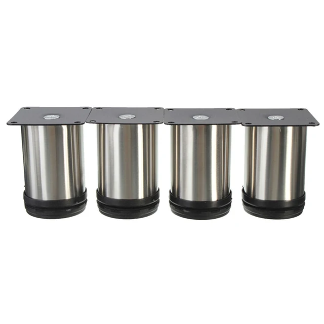 Special Price 4Pcs/pack Cabinet Legs Adjustable Stainless Steel Furniture Feet Round Stand Holder 8CM Special Price 4Pcs/pack Cabinet Legs Adjustable Stainless Steel Furniture Feet Round Stand Holder 8CM