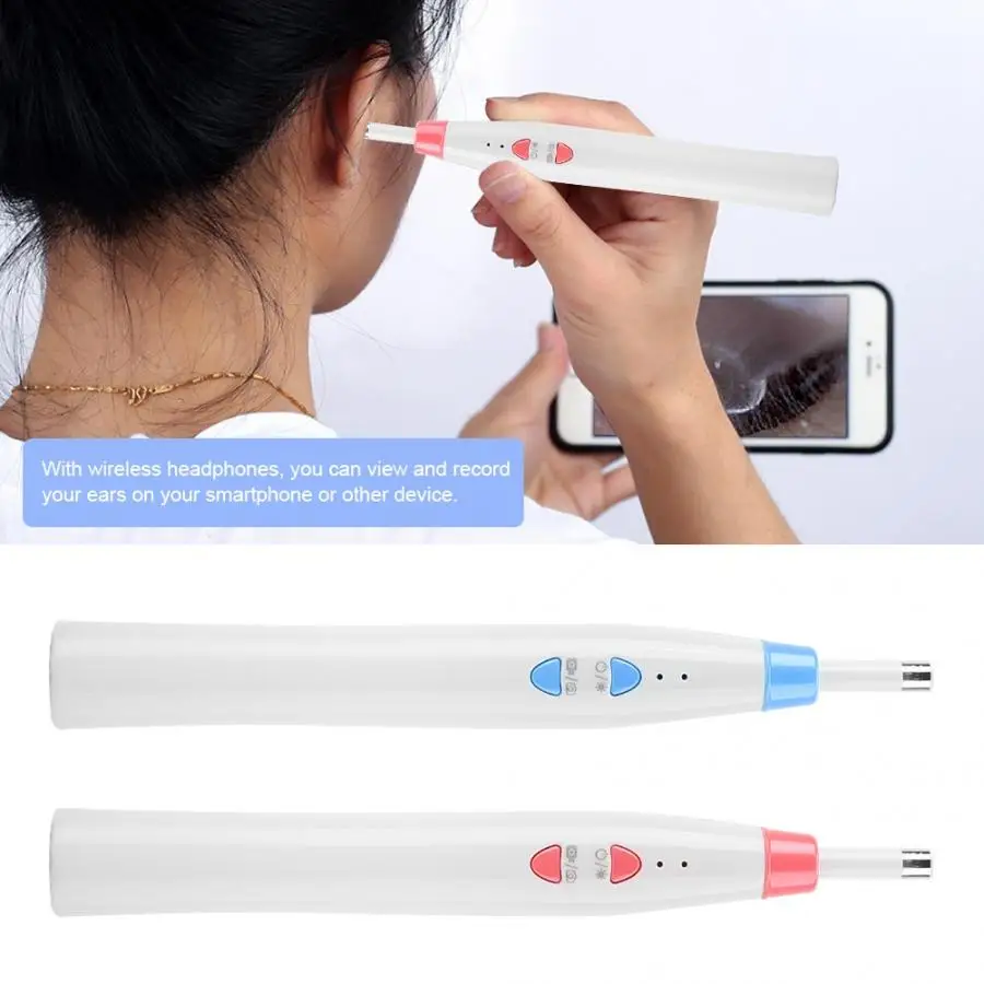 

1 Million Pixels WiFi Ear Cleaning Endoscope Ear Inspection Camera