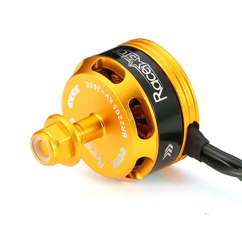 Горячая 4 шт. Racerstar Racing Edition 2205 BR2205 2600KV желтый 2-4S бесщеточный двигатель для 210X220 250 280 игрушки на открытом воздухе