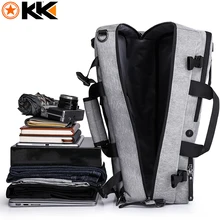 KAKA High Capacity 17.3 inch Laptop Anti theft Backpack Men Business Luggage Shoulder Bags Waterproof Travel Backpacks Schoolbag