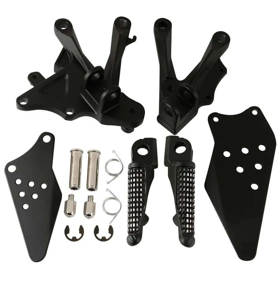 

Motorcycle Front Footrest Foot Pegs For KAWASAKI Ninja ZX10R 2006-2010 2007 2008 2009