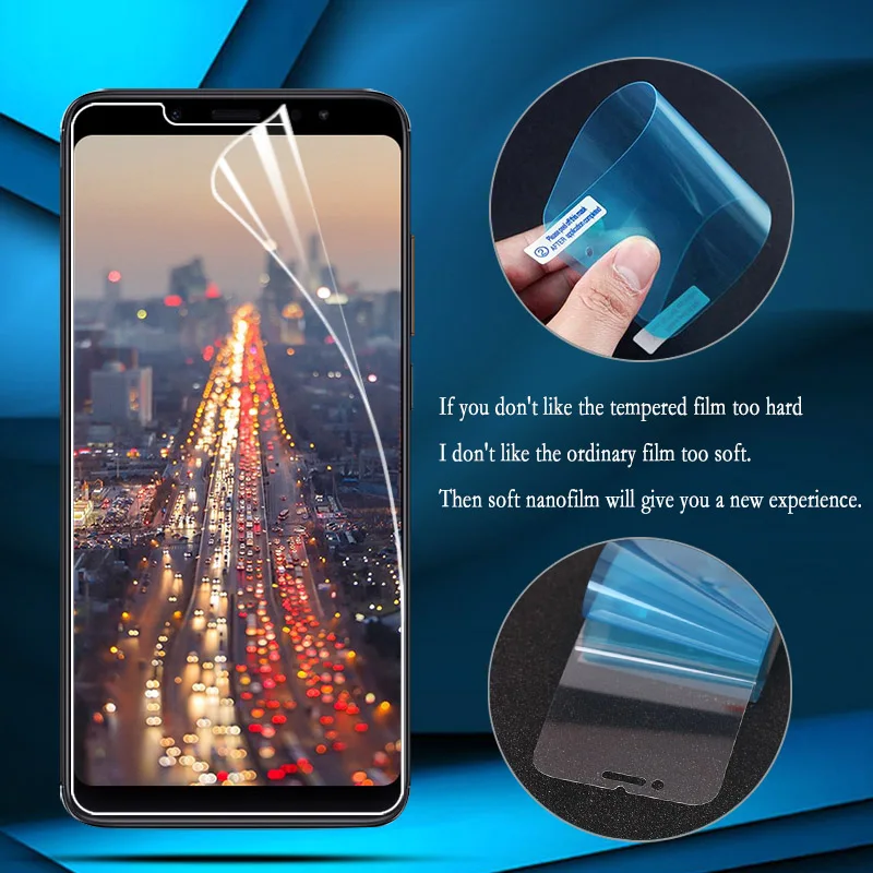 

Nano Explosion-proof Film For Xiaomi Redmi Note 7 6 5 Pro Screen Protector For Xiaomi Mi 8 SE Lite A2 Play (Not tempered glass)