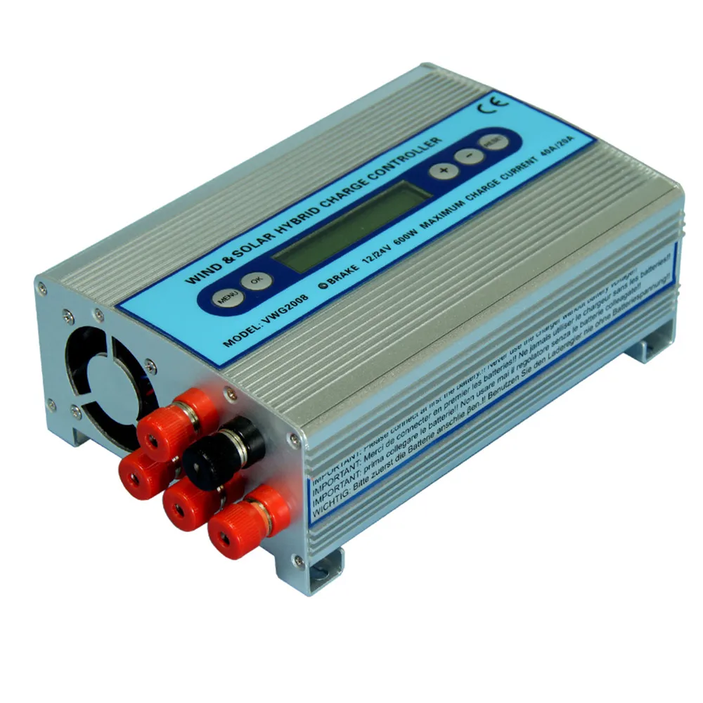 600w 12v/24v hybrid charge controller,solar charge controller,wind