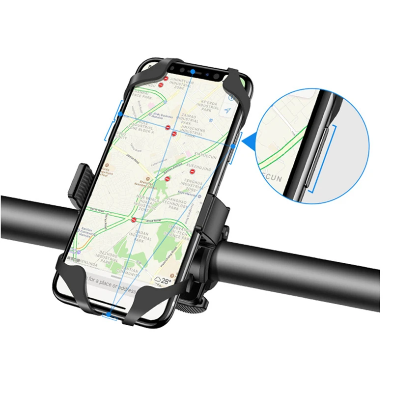 

Bicycle Phone Holder 360 Degree Universal Phone Holder For Bike Bicycle Motorcycle Handlebar Mobile Smartphone Support