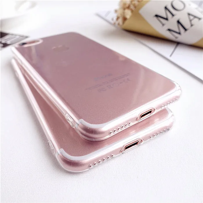 Business Anti-knock For iPhone 7 Case Color frame TPU Smart Phone Casing suit for iphone6/6s/8/8 plus/6plus/6s plus |