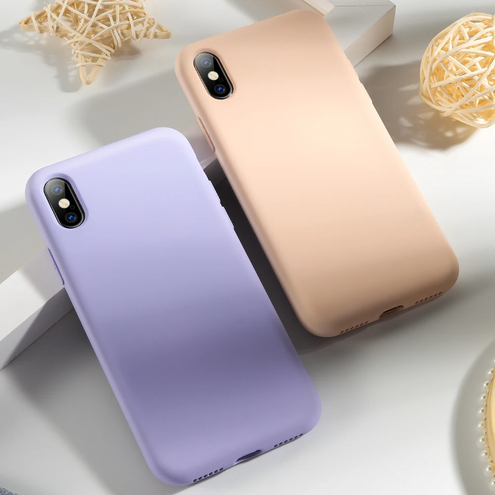 KISSCASE TPU Case For iPhone 7 8 X XR XS Soft Protective Phone 6 Plus 6s MAX Capa Fundas |
