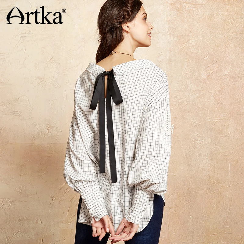 ARTKA 2017 ARTKA Autumn&Winter Slash Neck