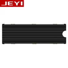 JEYI Cool Warship NVME NGFF M.2 Heatsink aluminum sheet Thermal conductivity silicon wafer Cooling Warship nvme heatsink 2280m.2