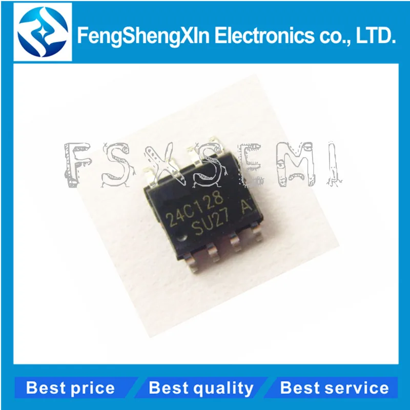 

100pcs/lot AT24C128N AT24C128AN-10SU-2.7 24C128 SOP-8 Chipest IC
