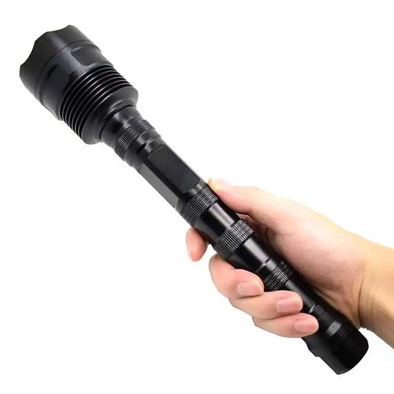 

6800 Lumens 3x XM-L T6 5 Mode LED Flashlight Waterproof Torch Light+Extendable Tube by 3 x18650 battery Super Bright torcia led