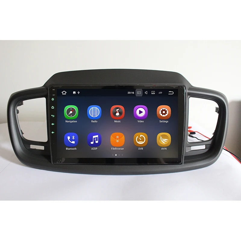 Автомобильный DVD плеер Lenvio 2 Гб ОЗУ Android 7 1 для KIA Sorento 2015 2016 четырехъядерный