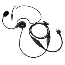 Advanced Unilateral Headphone Mic Neckband Earpiece Cycling Field Tactical Headset For ICOM F3G F4G F11 F11S Two Way Radio