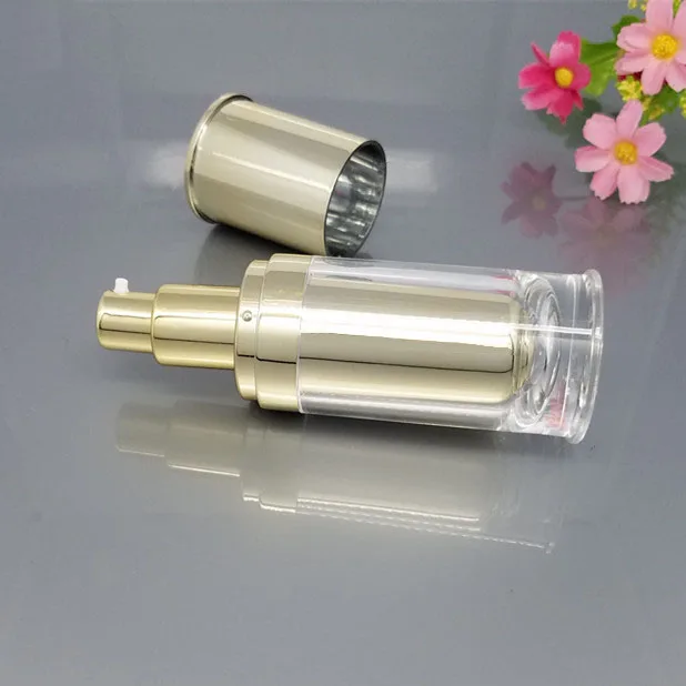 Gold Empty Bottles Set Cream Refillable Bottle Lotion Pump Spray Bottle Emulsion Cosmetic Containers Jar 20304050g 30ml 80ml (18)