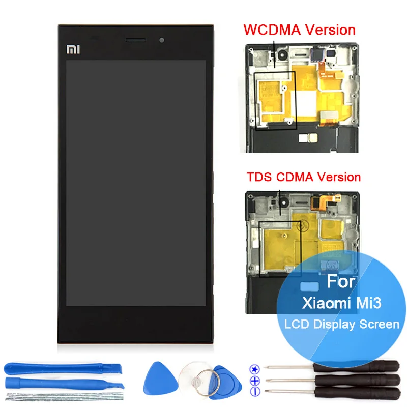 imágenes para 100% Nueva Pantalla LCD + Asamblea de Pantalla Táctil Digitalizador Reemplazo Para Xiaomi MI 3 3 MI3 Teléfono de Piezas Y Envío herramientas imágenes para 100% Nueva Pantalla LCD + Asamblea de Pantalla Táctil Digitalizador Reemplazo Para Xiaomi MI 3 3 MI3 Teléfono de Piezas Y Envío herramientas