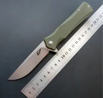 

Eafengrow EF73 D2 Blade G10 Handle Folding Knives Outdoor Camping Hunting Survival Tactical Knife EDC Hand Tool Pocket knife