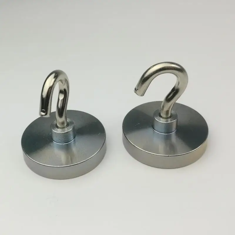 4pcs D42mm Powerful Neodymium Strong with Hook Material