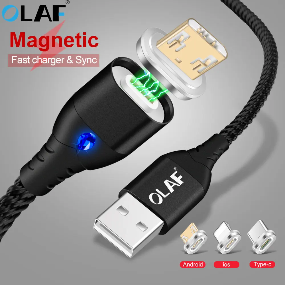 أولاف كابل USB مغناطيسي ل فون XS نوع C المغناطيس شاحن بيانات شحن تهمة المصغّر usb كابل ل شاحن هاتف محمول يعمل بنظام تشغيل أندرويد كابلات أولاف كابل USB مغناطيسي ل فون XS نوع C المغناطيس شاحن بيانات شحن تهمة المصغّر usb كابل ل شاحن هاتف محمول يعمل بنظام تشغيل أندرويد كابلات