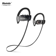 

Bluenin Bluetooth Headphones Best Wireless Sport Earphones with Mic IPX5 Waterproof Rate Bluetooth Earbuds For Samsung galaxy s9