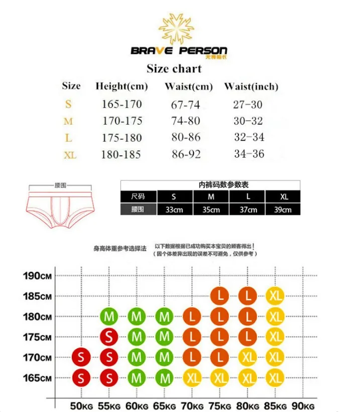 briefs underwear Brand  BRAVE PERSON High Quality men's gay Underwear Men Sexy Briefs Jacquard Nylon Underwear Male Fashion Mens Briefs bikini briefs