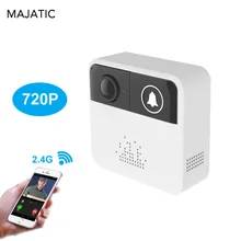 Majatic Mini WIFI Doorbell Camera 720P IP Video Intercom for door WI-FI Video Door Bell For Apartments Wireless Security Camera
