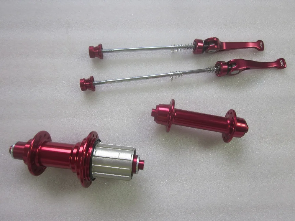 Powerway R13 9/10/11s super light alloy road bicycle bearing hubs front