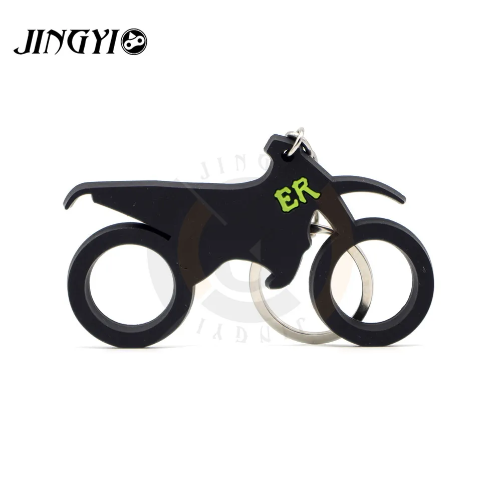 

Flexible Rubber Motorcycle Accessories Moto Key chian KeyChain 3D KeyRing llavero Key Holder FOR Bajaj Aprilia Ducati