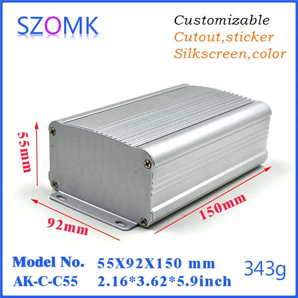 ☆ alu Leergehäuse Aluminum Boîtier carte électronique Alimentation Box 55*106*150mm ☆ alu Leergehäuse Aluminum Boîtier carte électronique Alimentation Box 55*106*150mm