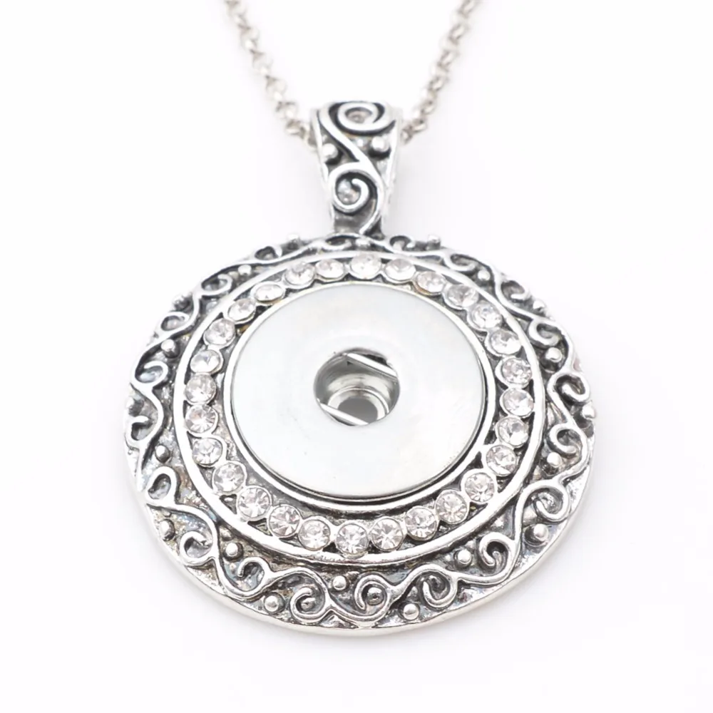 New arrive snap button necklace pendant for 18mm (with free 50cm chain) ND5200 | Украшения и аксессуары
