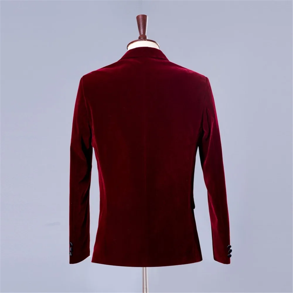 Suit velvet blazer (16)