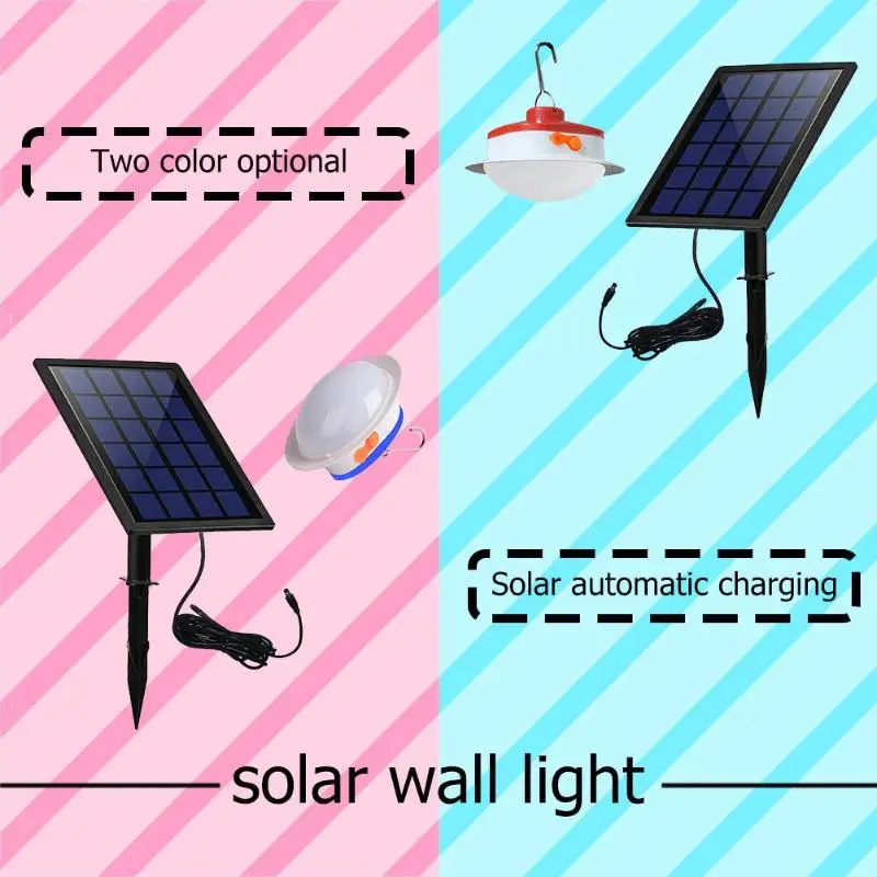 Светильник на солнечной батарее, разделенная Солнечная настенная лампа, подвесной светильник, открытый садовый свет, солнечный свет, 6 в, светодиодный светильник для наружной лампы