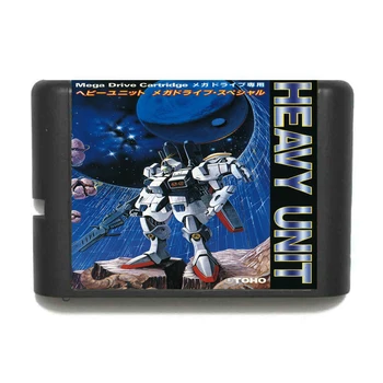 

Heavy Unit 16 bit MD Game Card For Sega Mega Drive For Genesis