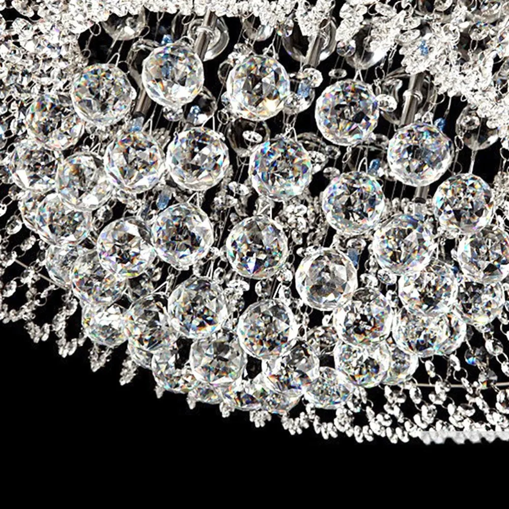 

Boutique Vintage Crystal Clear Feng Shui Ball Placed in window ornament make Rainbow 1PC 30*35mm
