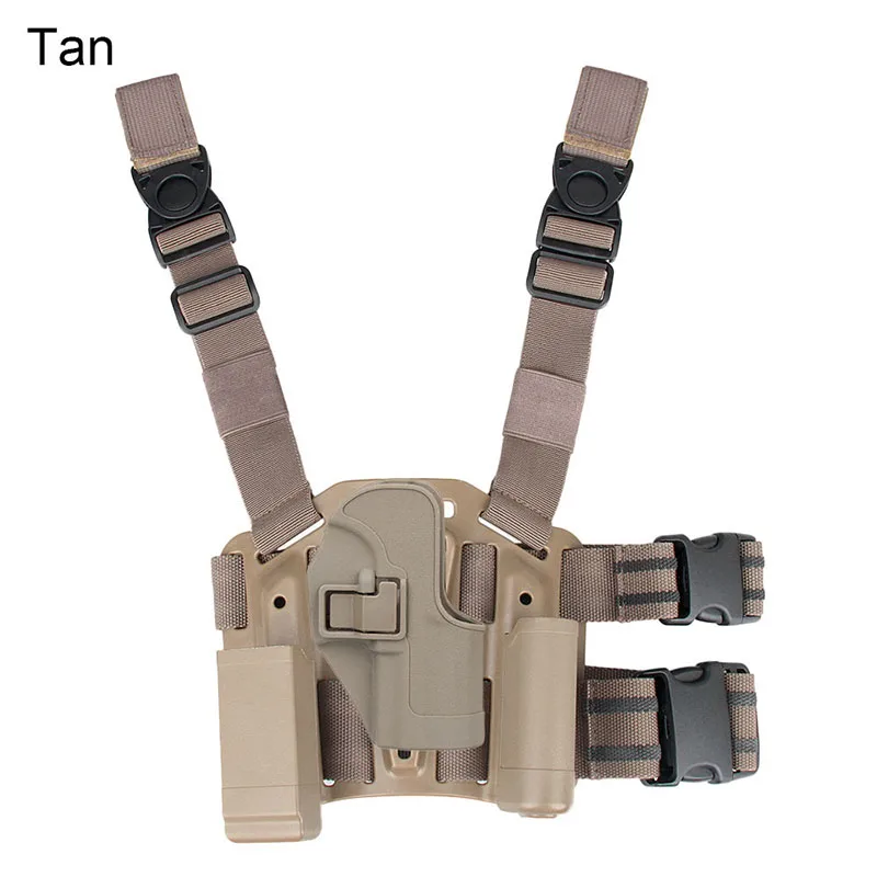 

PPT Tactical USP Pistol Thigh Holster of Polymer / Handgun Leg Holster with Platform gs7-0001
