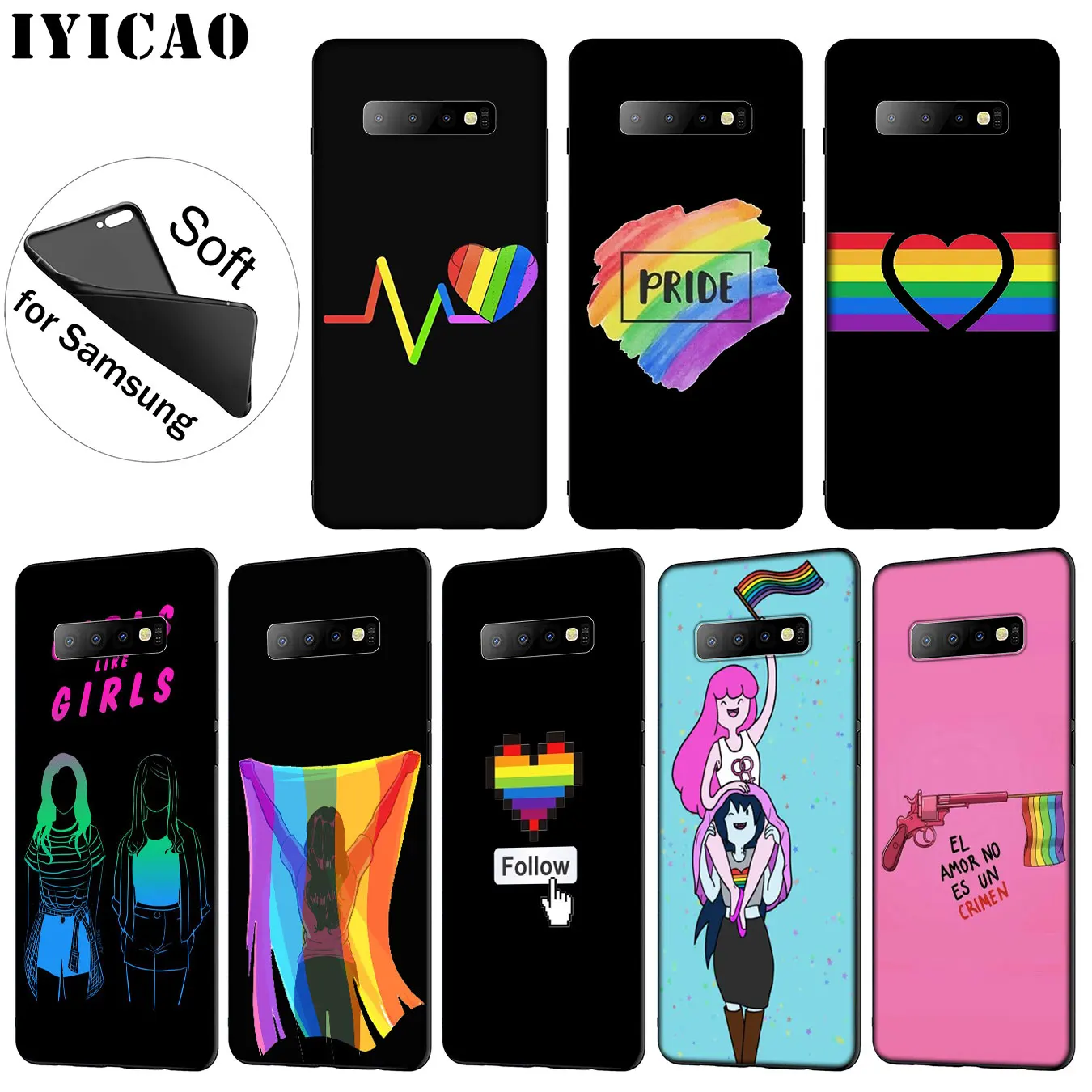 Мягкий силиконовый чехол для Samsung Galaxy S20 Ultra S10 Lite S9 S8 Plus S6 S7 Edge S10e |