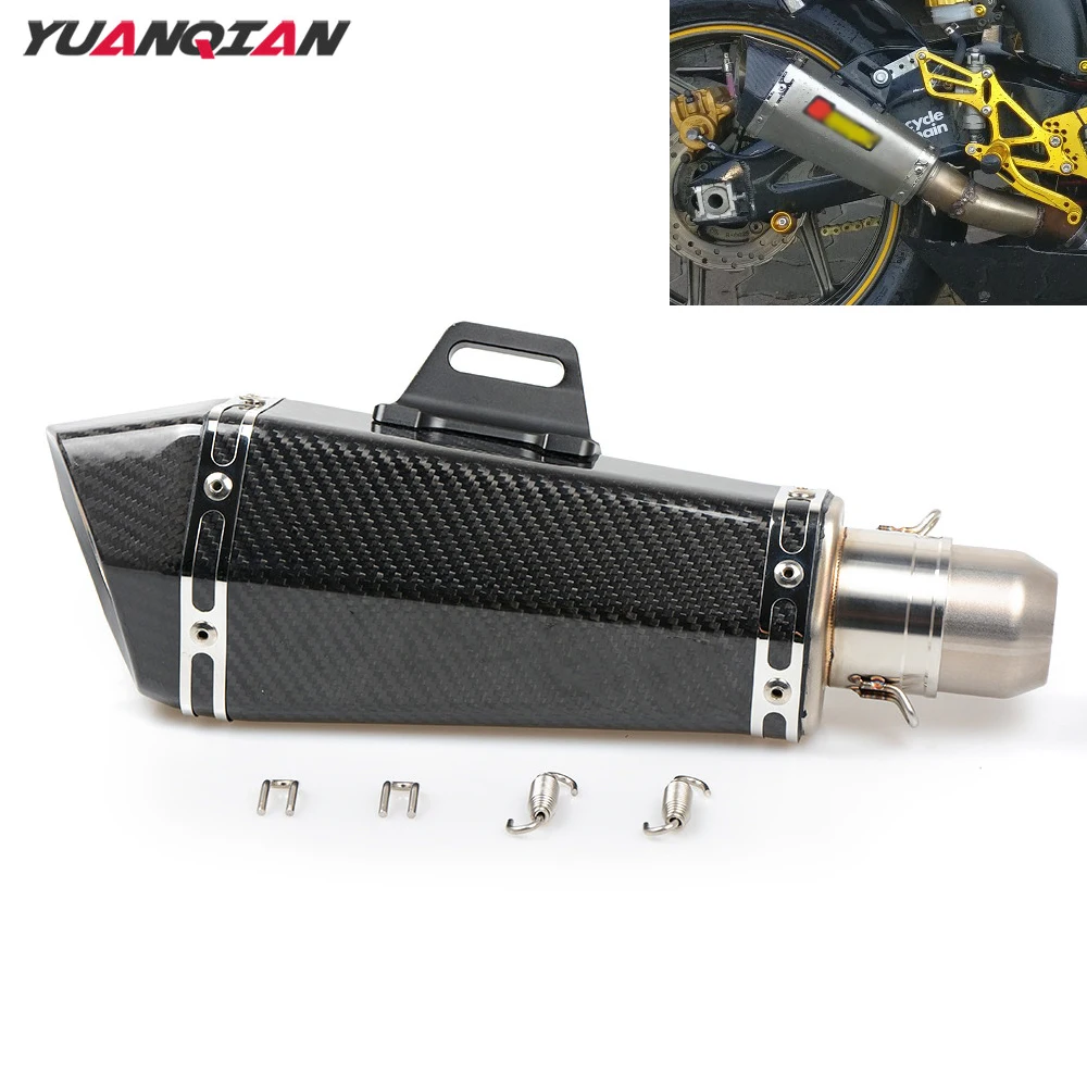 Universal Motorcycle Scooter exhaust Escape Pipe Muffler Pipe For Honda CBR400R CBR600RR CBR1000RR CB400 CB600F CB1000R NC750X
