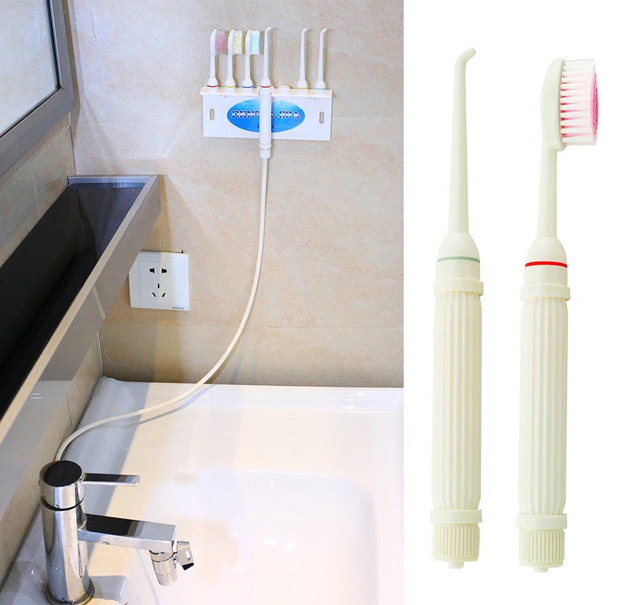

New Oral Irrigato Dental SPA Water Jet Flosser Teeth Flossing Toothbrush Sets Free Shipping From USA