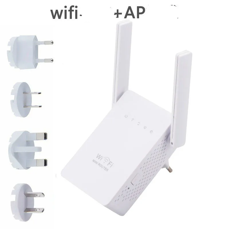 Усилитель сигнала ретранслятора Wi Fi усилитель 02ES для двойной антенны 300M
